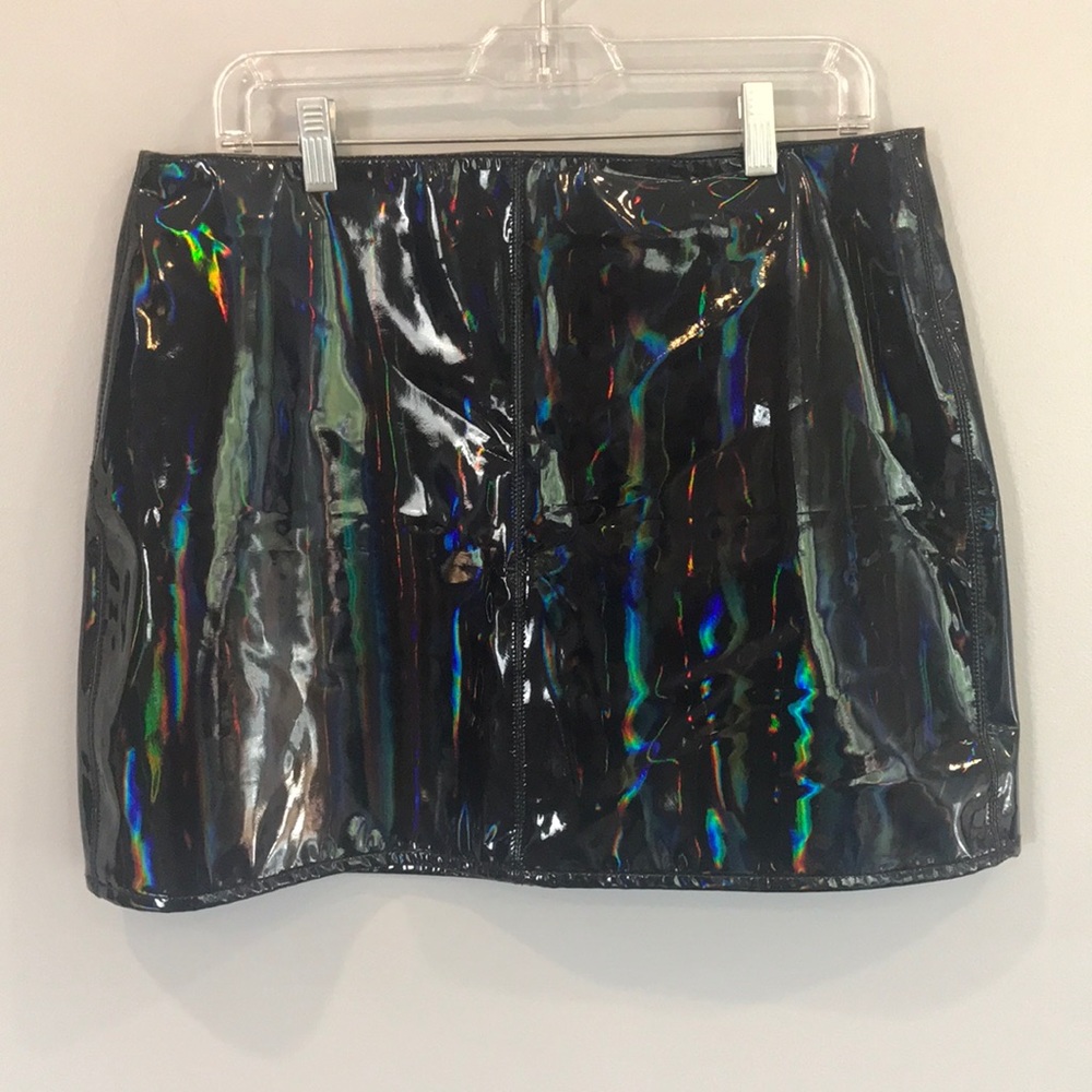 Topshop Moto Black Skirt size 12